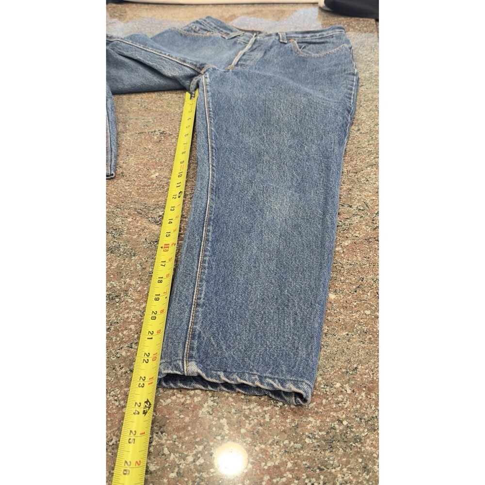 VTG Levi's‎ Jeans Womens 24 hight rise Tapered Button Fly Mom 13501-0658 90s - Picture 9 of 12